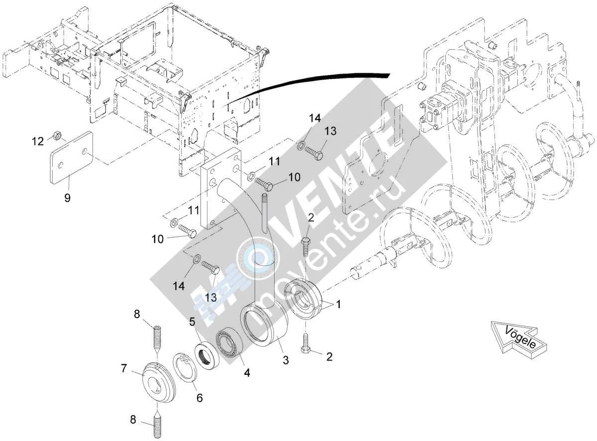 4611402209 подшипник Vögele - Image 1