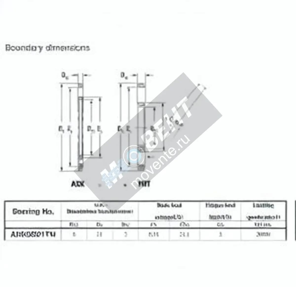JTEKT AXK0821-TN-JTEKT - Image 1
