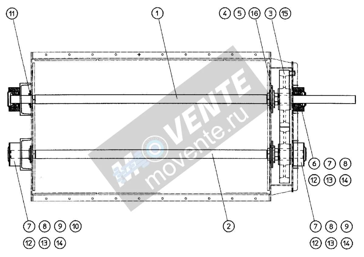 135505 подшипник Wirtgen - Image 1