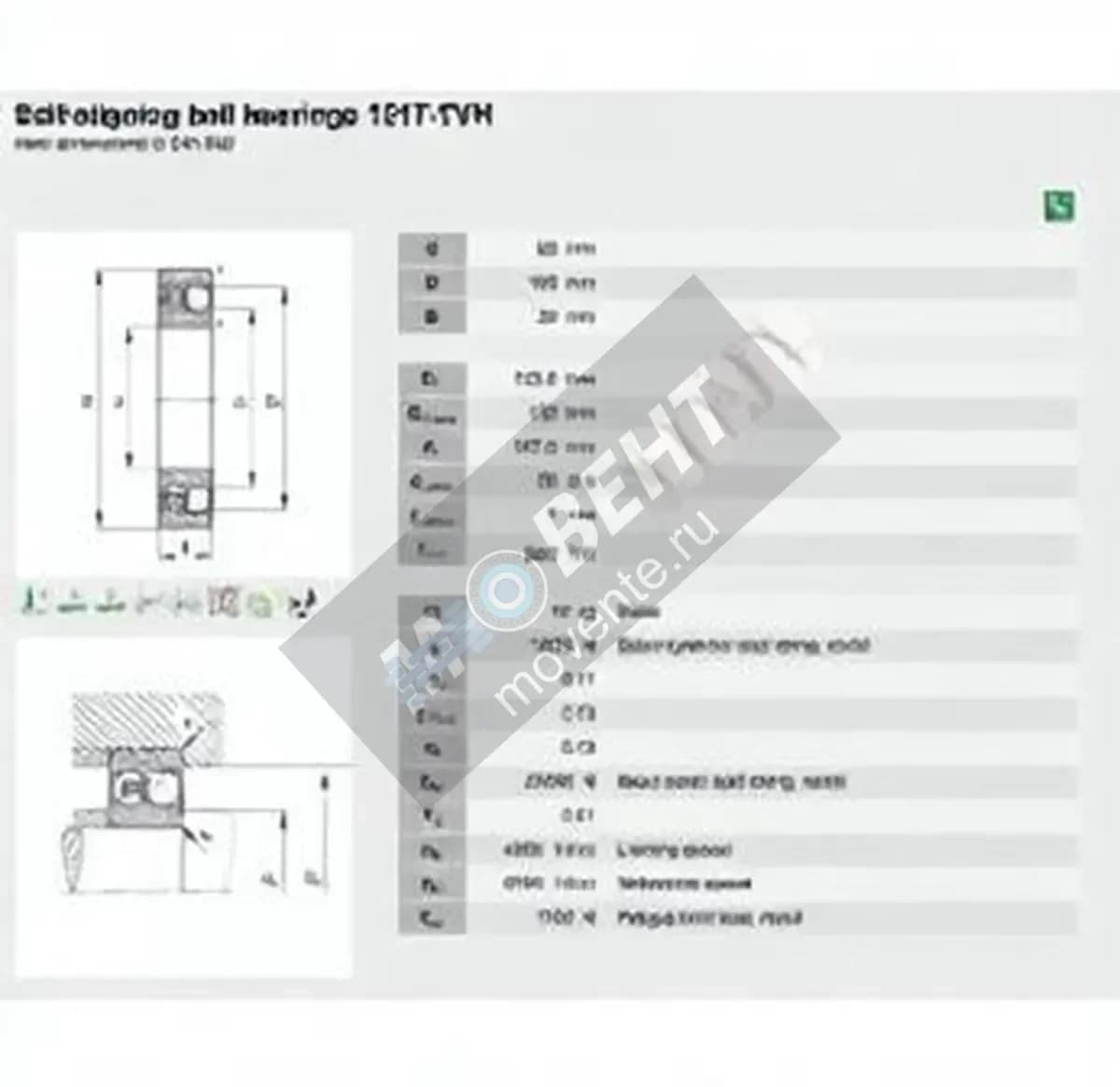 FAG 1217-TVH-FAG - Image 1