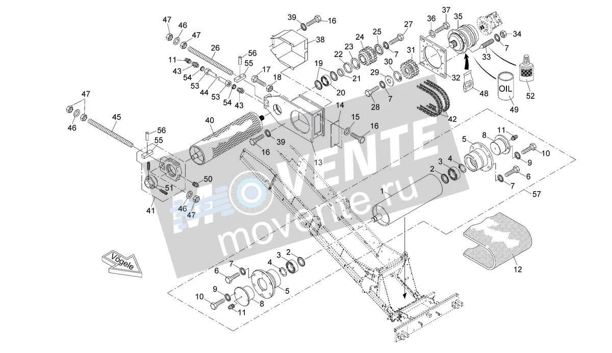 9545120635 подшипник Vögele - Image 1
