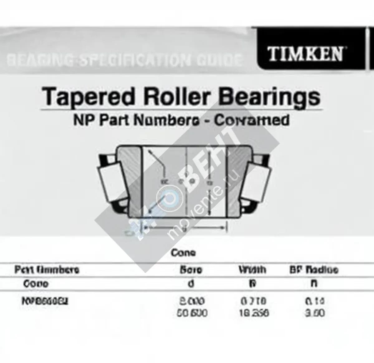 TIMKEN NP855422-TIMKEN - Image 1