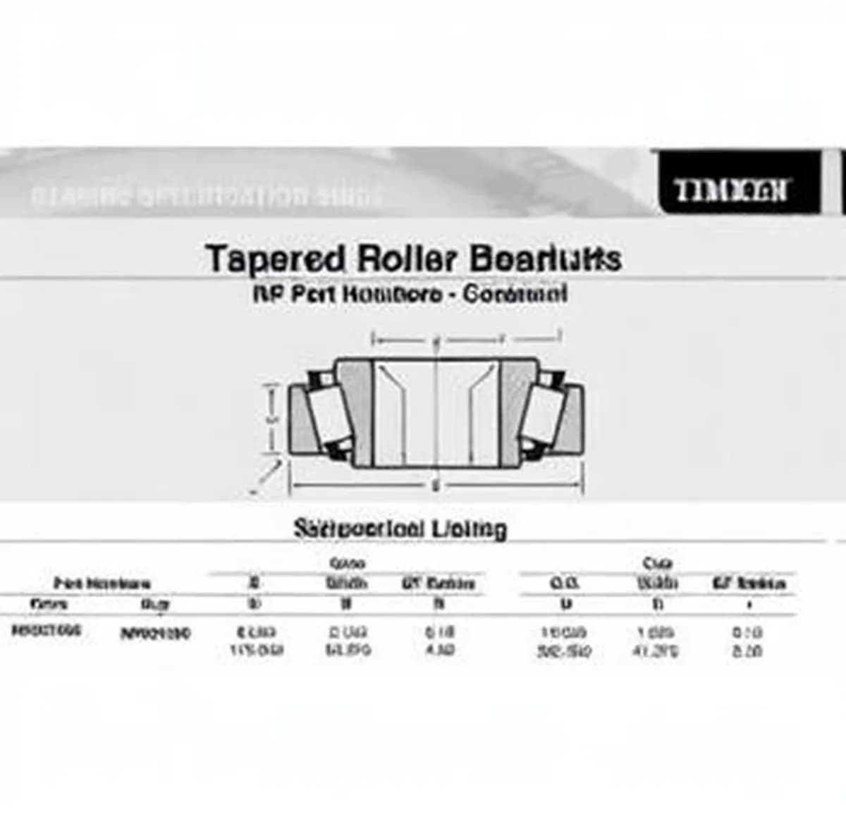 TIMKEN NP531592-NP901205-TIMKEN - Image 1