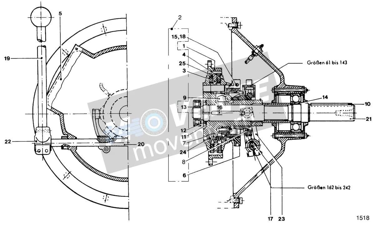 2710 подшипник Wirtgen - Image 1