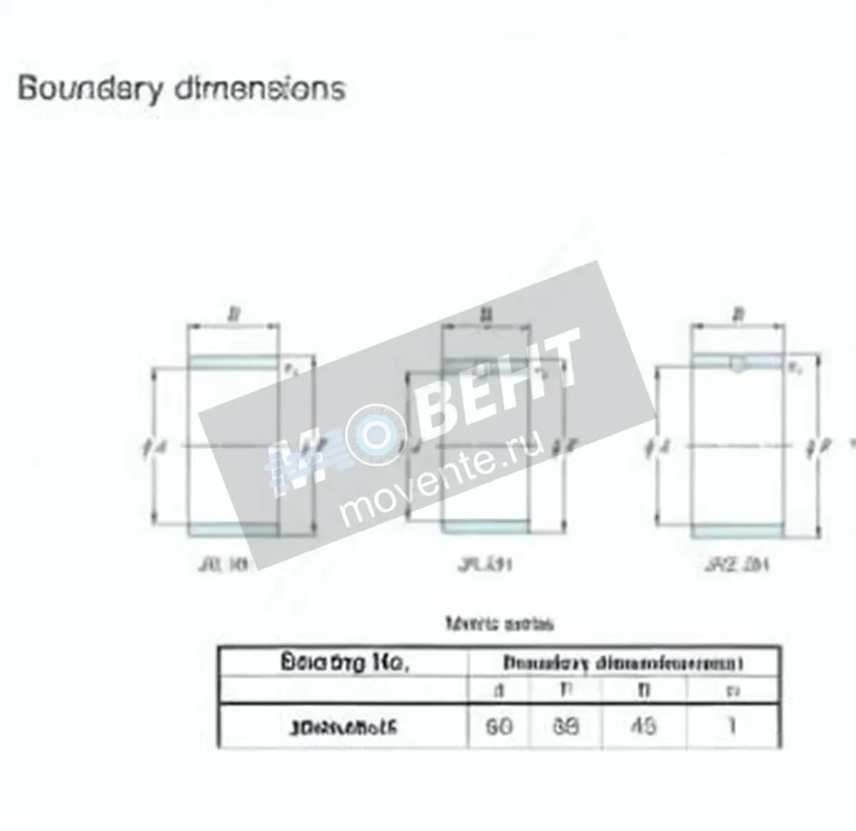 JTEKT JR60X68X45-JTEKT - Image 1