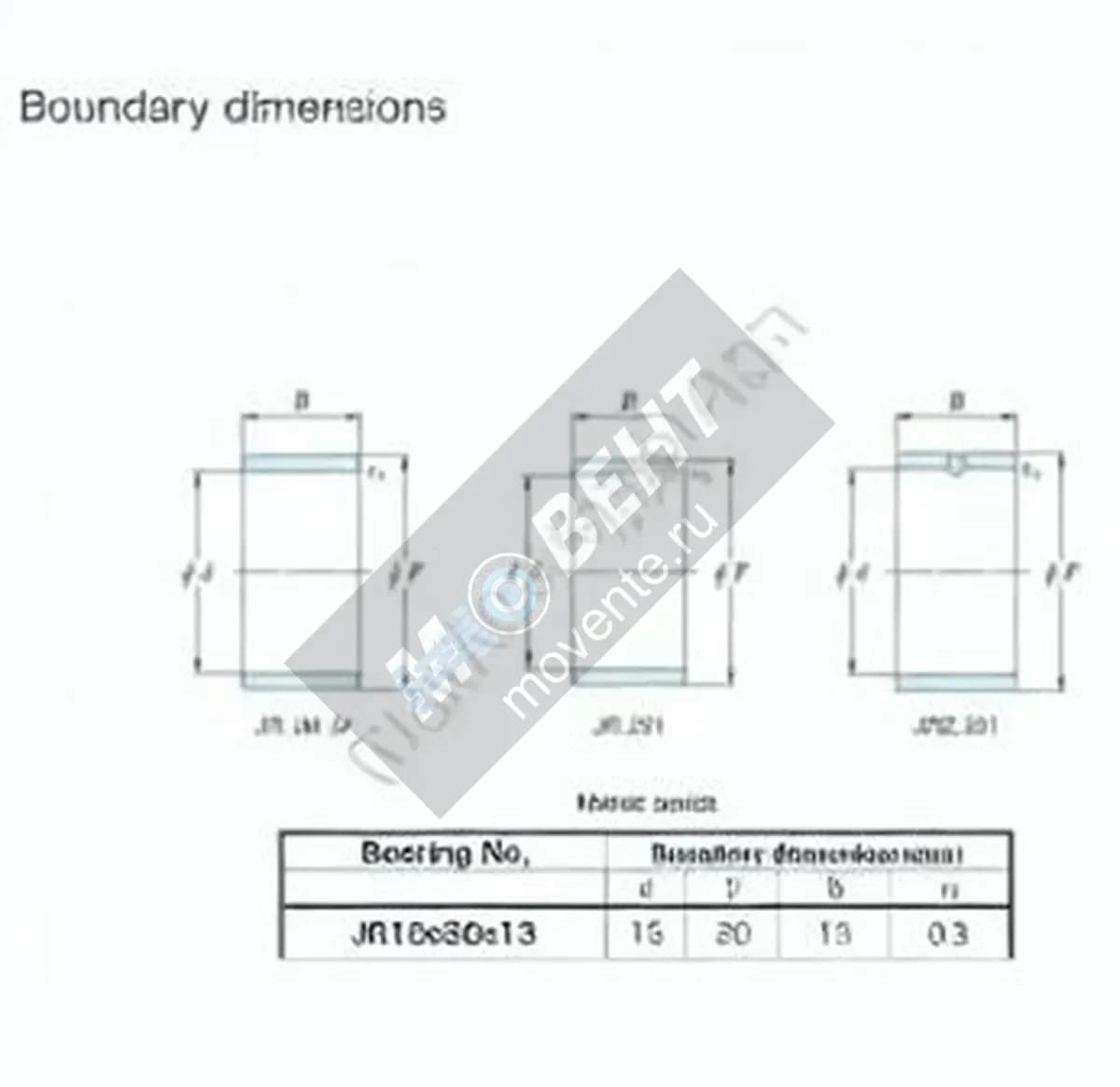 JTEKT JR15X20X13-JTEKT - Image 1