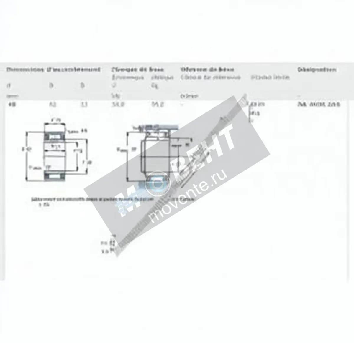 SKF NA4908-2RS-SKF - Image 1