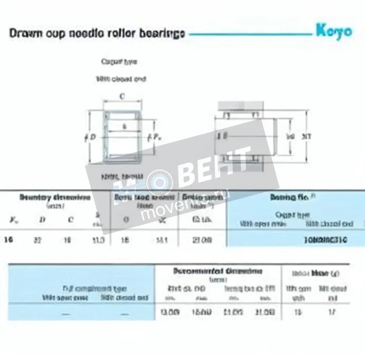 JTEKT 16MKM2216-JTEKT - Image 1
