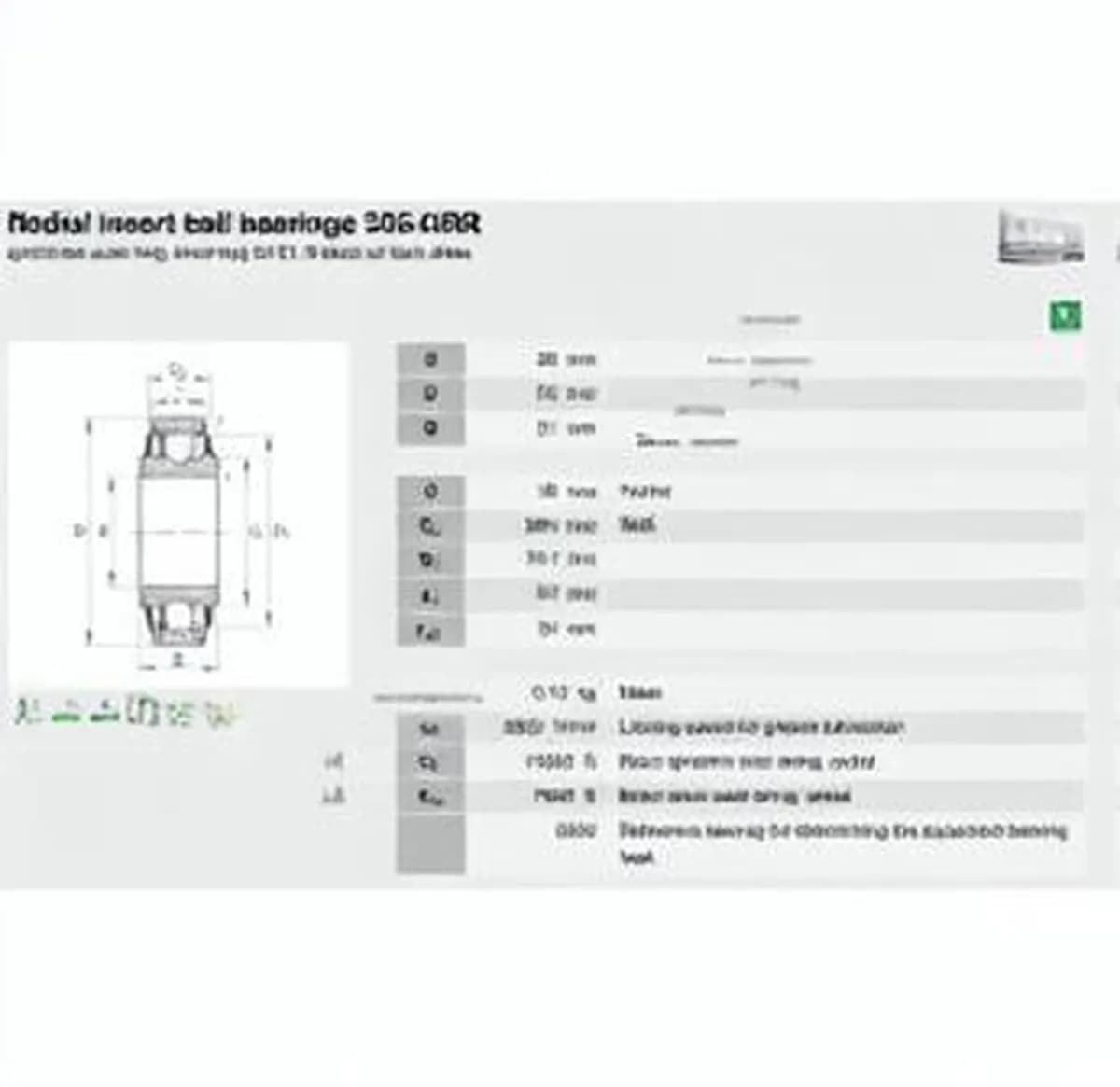 INA 205-XL-KRR-INA - Image 1