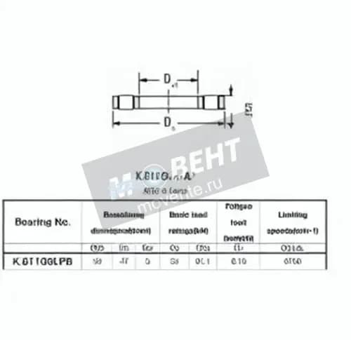 JTEKT K.81106LPB-JTEKT - Image 1