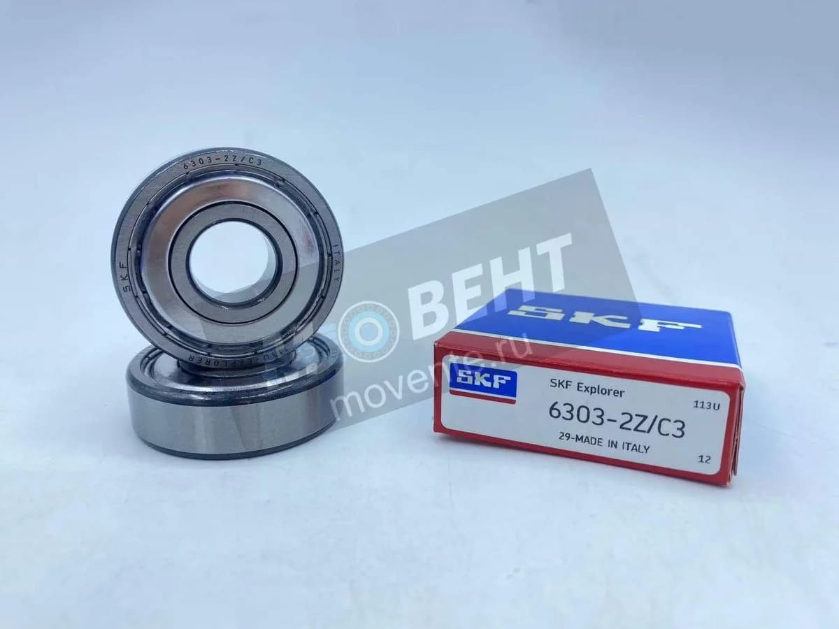 Подшипник SKF 6303 2Z/C3 - Image 1