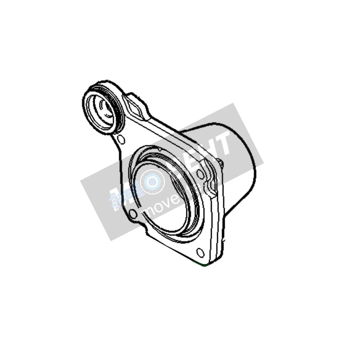 RE246617: Корпус подшипника ВОМ без подшипника