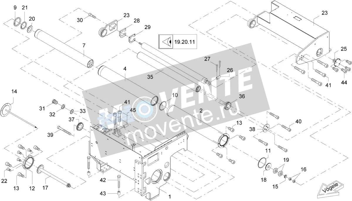 4604132619 подшипник Vögele - Image 1