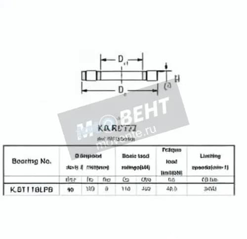 JTEKT K.81118LPB-JTEKT - Image 1