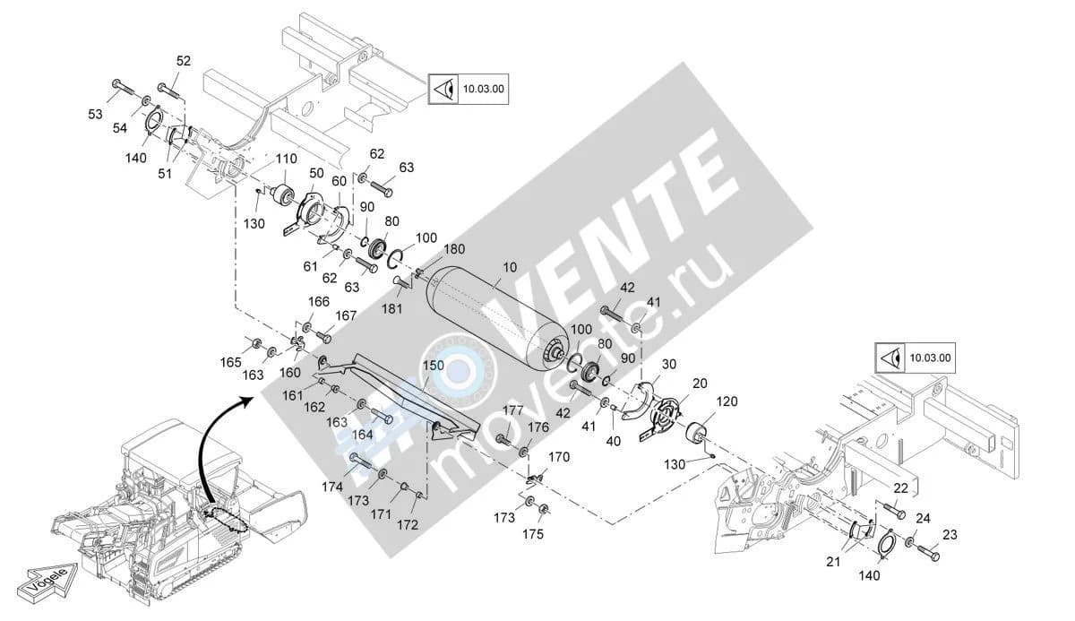 2152841 подшипник Vögele - Image 1