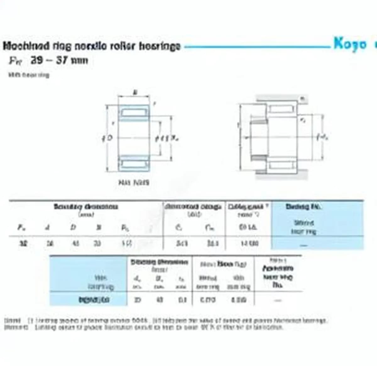 JTEKT NQI28-20-JTEKT - Image 1