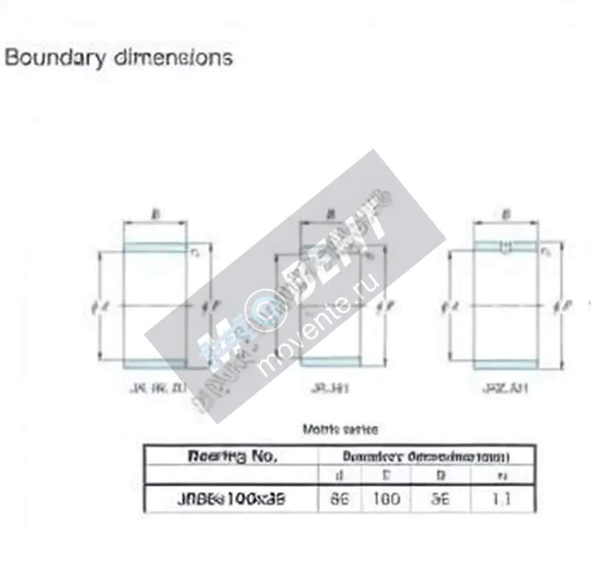 JTEKT JR85X100X35-JTEKT - Image 1