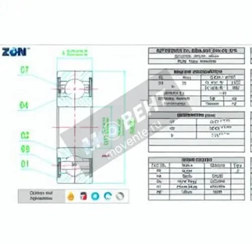 ZEN S608-2RS-T9H-CB-AF2-ZEN - Image 1