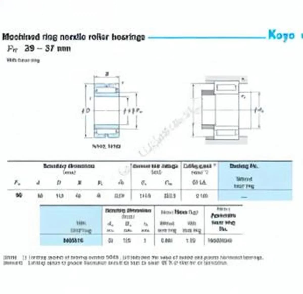 JTEKT NA5916-JTEKT - Image 1