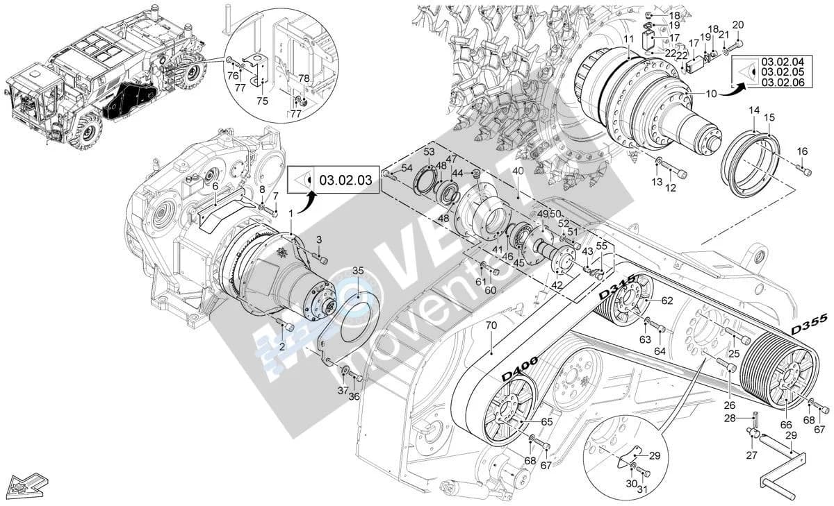2187311 подшипник Wirtgen - Image 1