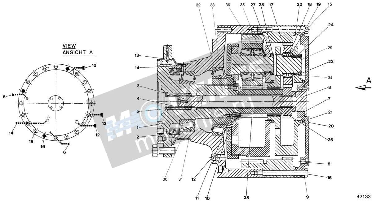113304 подшипник Wirtgen - Image 1