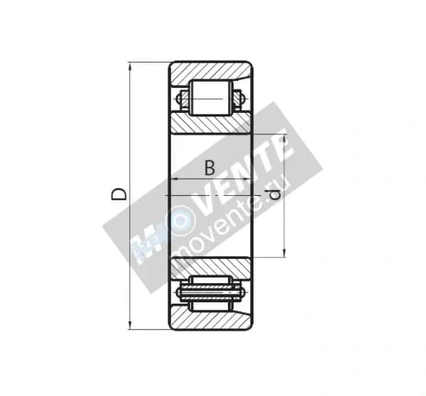 Подшипник 76-32314М1 (ЛМ) 10-ГПЗ - Image 1