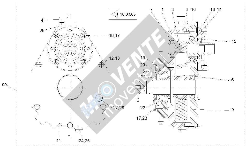 9511060720 подшипник Vögele - Image 1