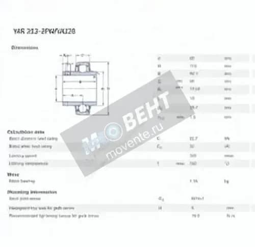 SKF YAR212-2FW-VA228-SKF - Image 1