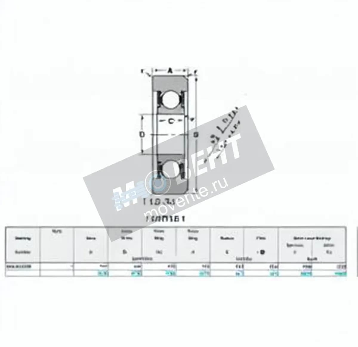 NTN MG-306-DDB-NTN - Image 1