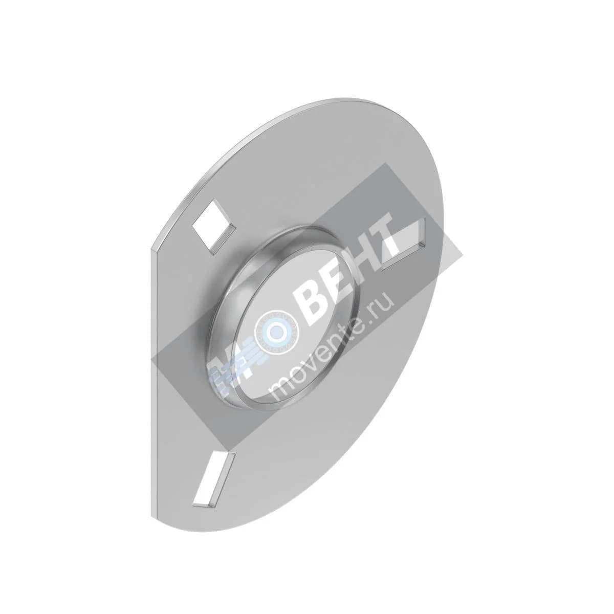 N162643: Фланцевый корпус подшипника с 3 отверстиями