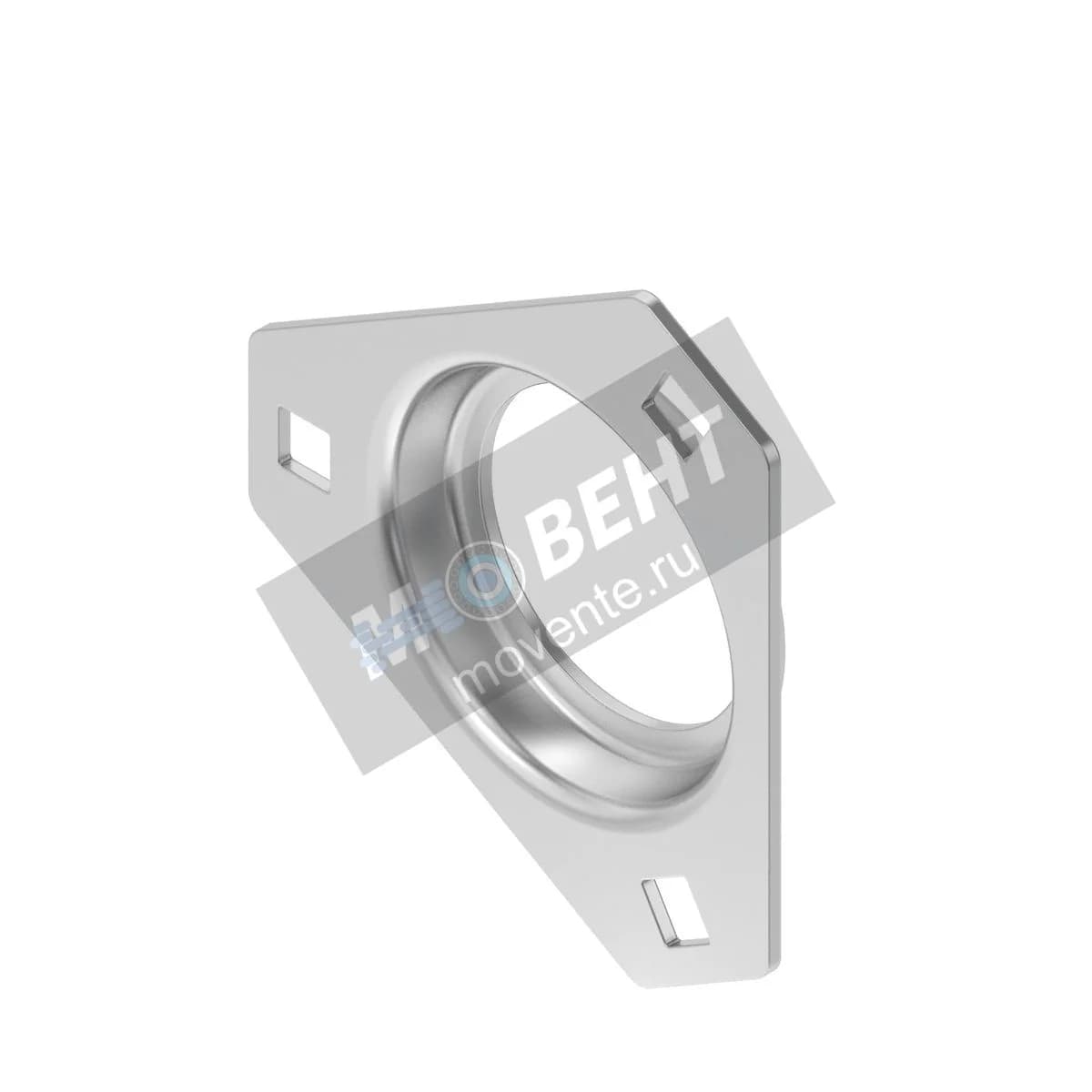 HXE159402: Фланцевый корпус подшипника с тремя отверстиями