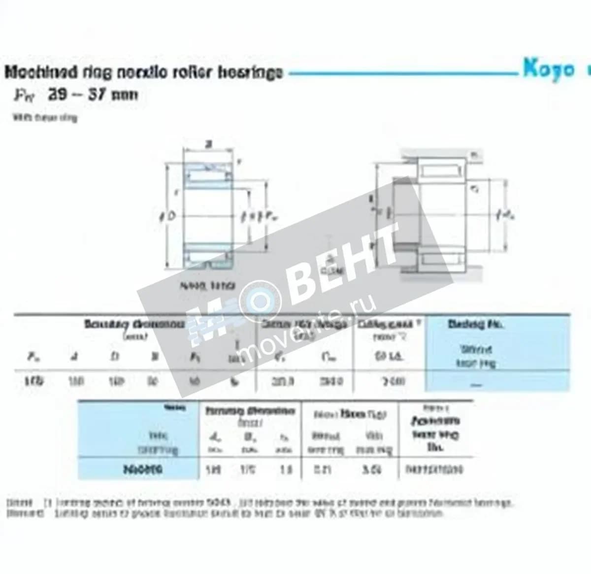 JTEKT NA4926-JTEKT - Image 1