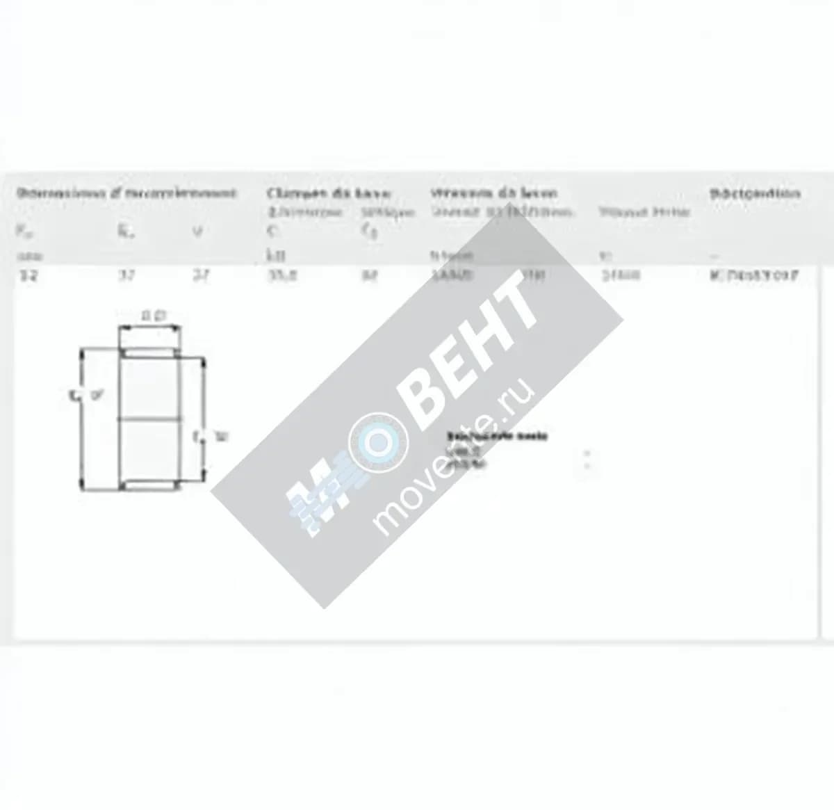 SKF K32X37X27-SKF - Image 1