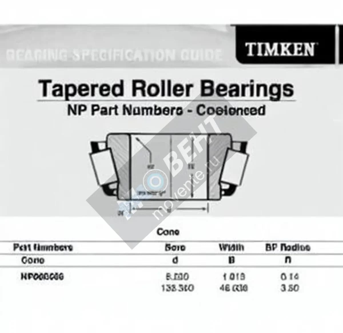 TIMKEN NP660566-TIMKEN - Image 1