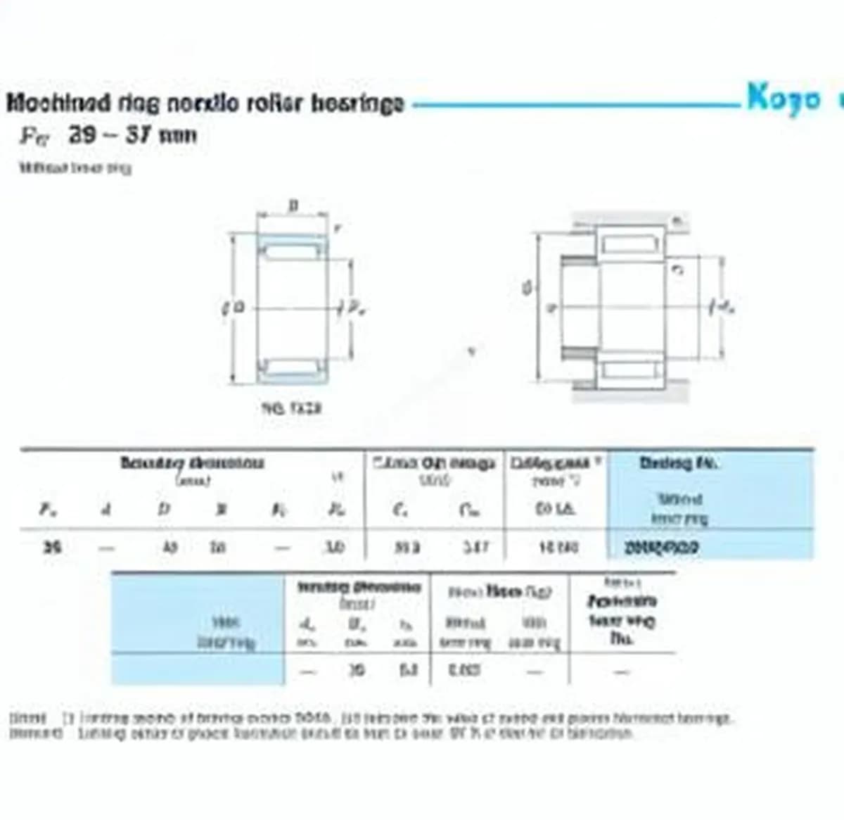 JTEKT 28NQ4020-JTEKT - Image 1