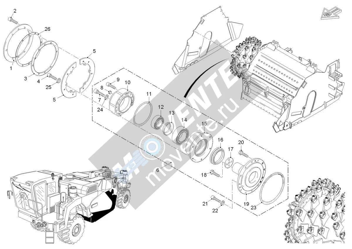 174213 подшипник Wirtgen - Image 1