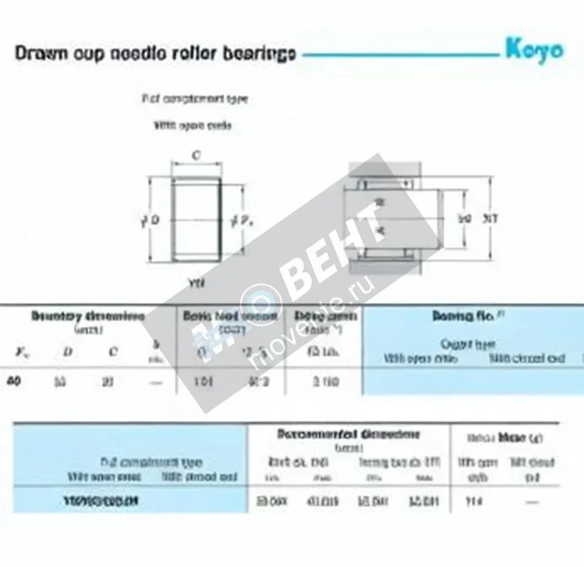 JTEKT YM405320JM-JTEKT - Image 1