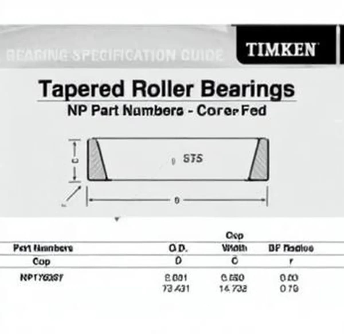 TIMKEN NP178207-TIMKEN - Image 1