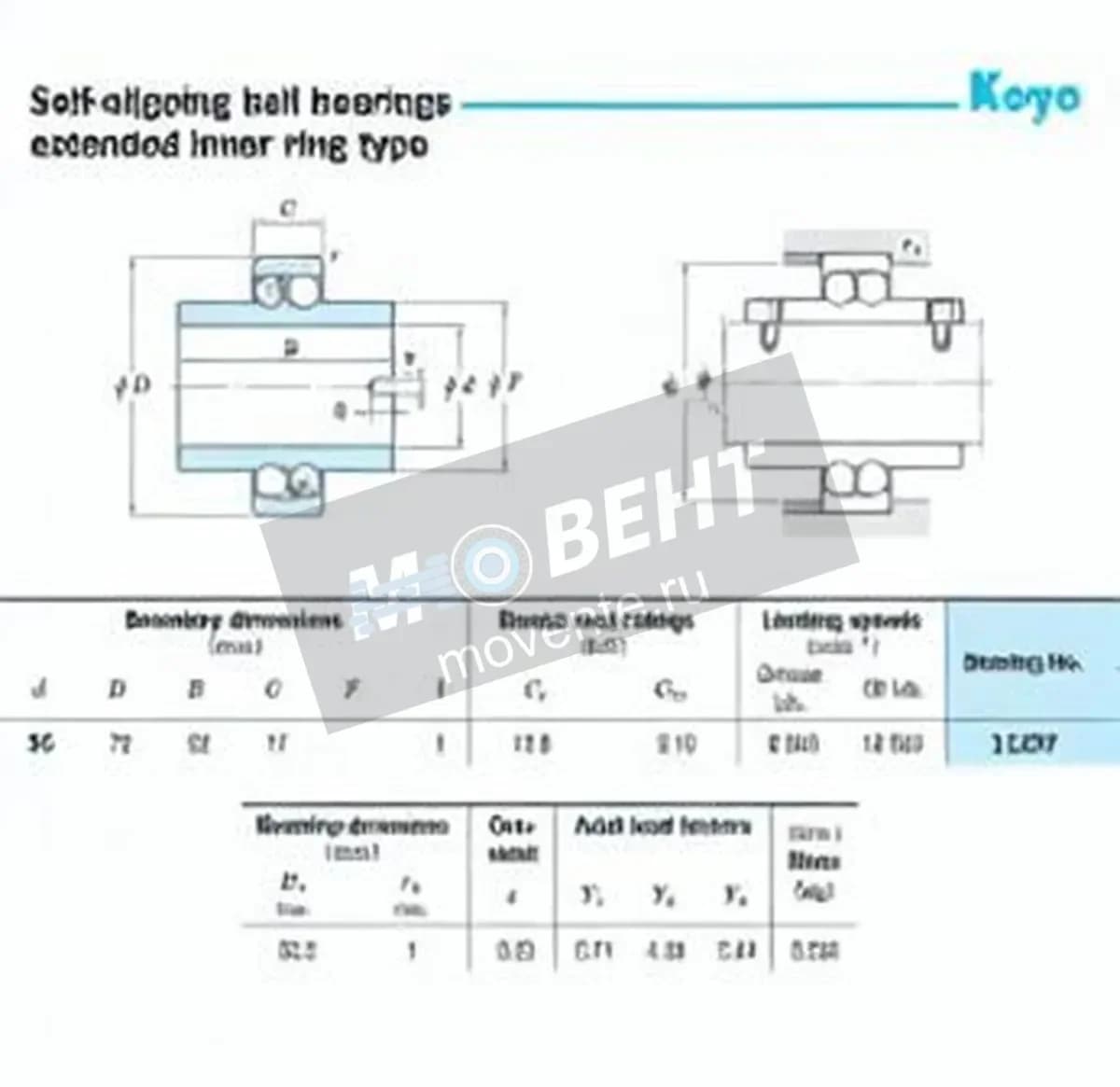 JTEKT 11207-JTEKT - Image 1