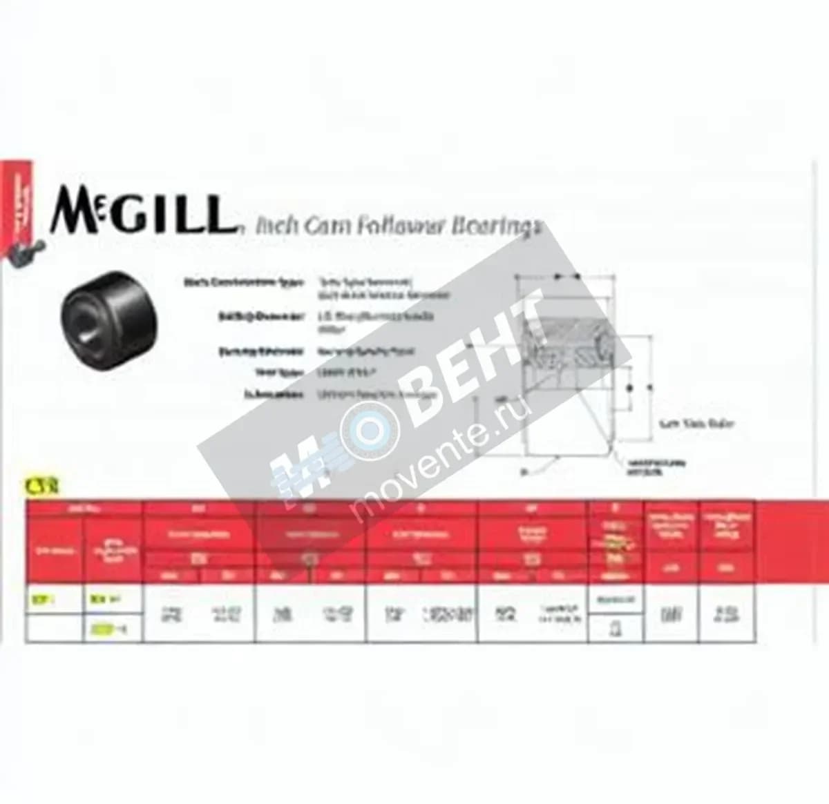 MCGILL CYR-1-S-MCGILL - Image 1