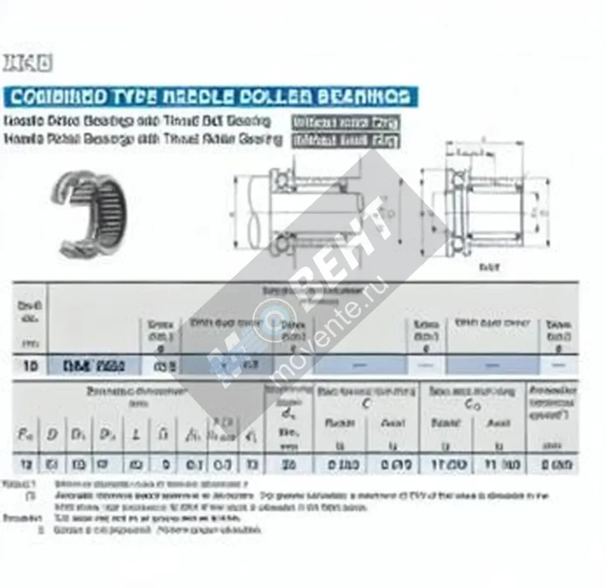IKO NAX1223-IKO - Image 1