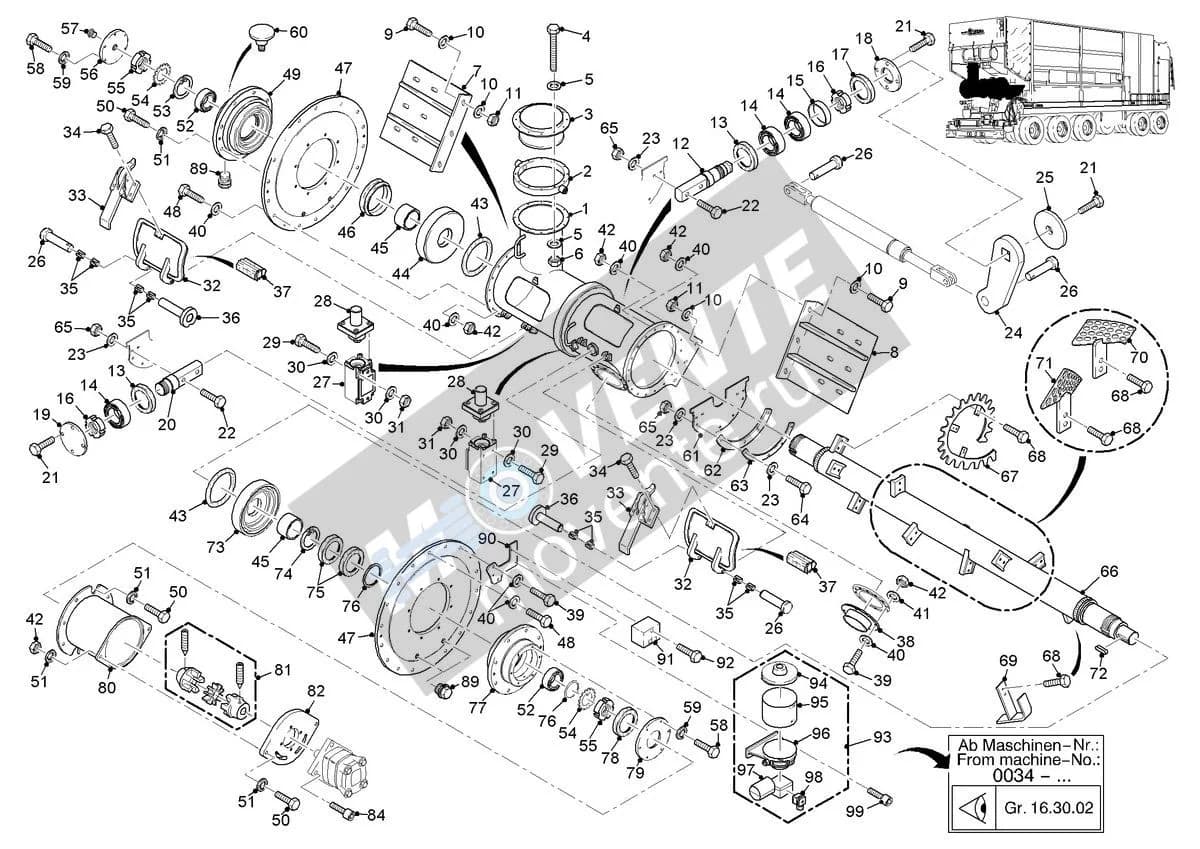 107545 подшипник Wirtgen - Image 1