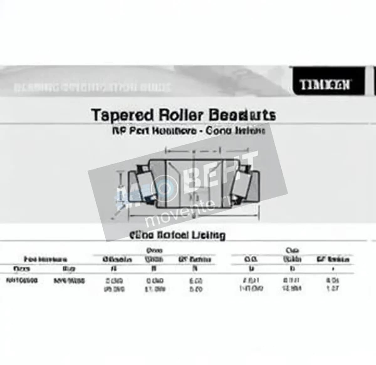 TIMKEN NP102036-NP016656-TIMKEN - Image 1