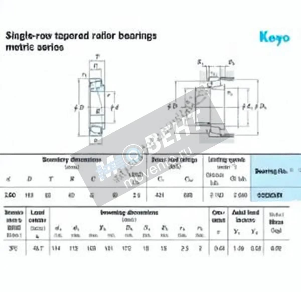JTEKT 33220-JR-JTEKT - Image 1