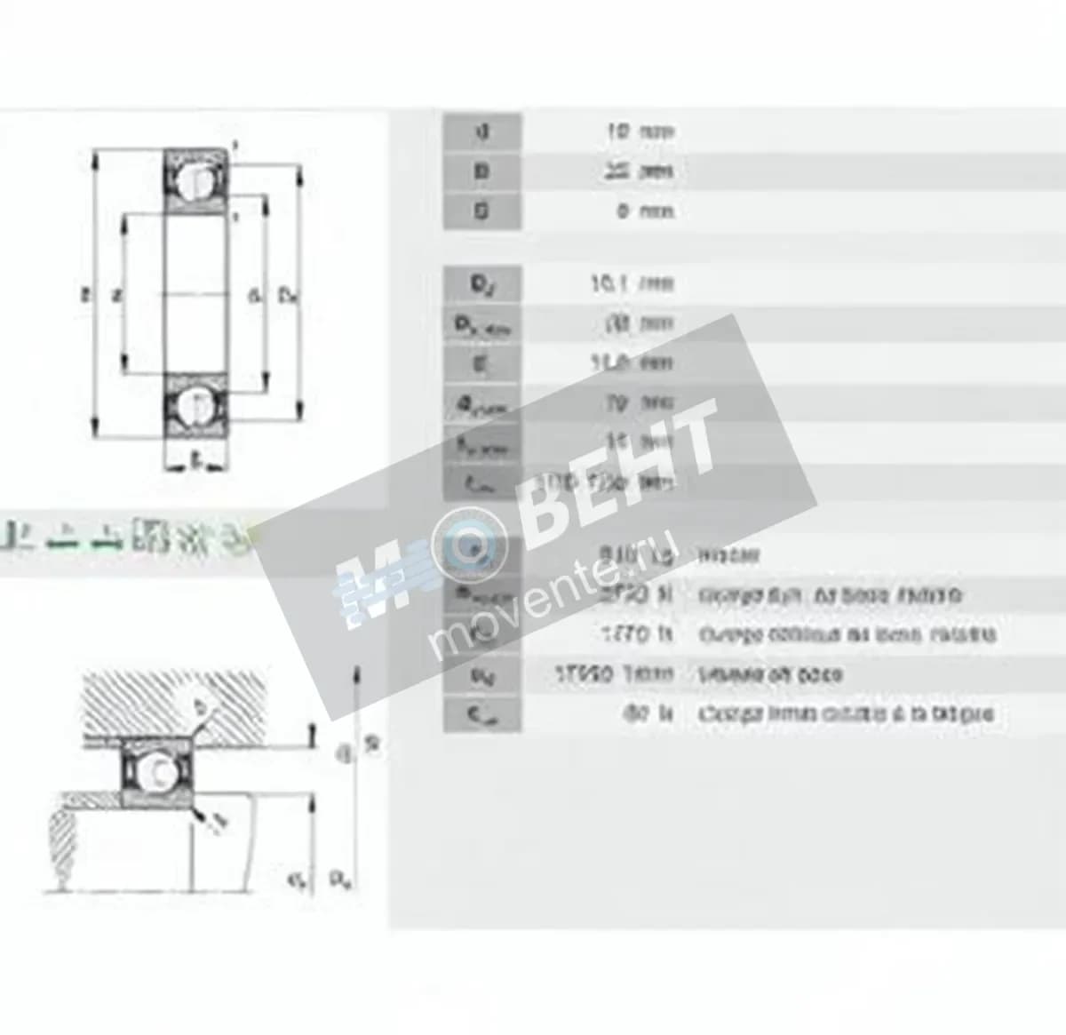 INA 61900-2RS-INA - Image 1