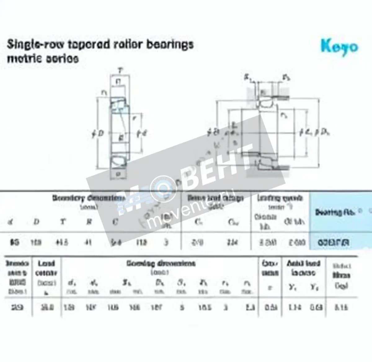 JTEKT 30317-JR-JTEKT - Image 1