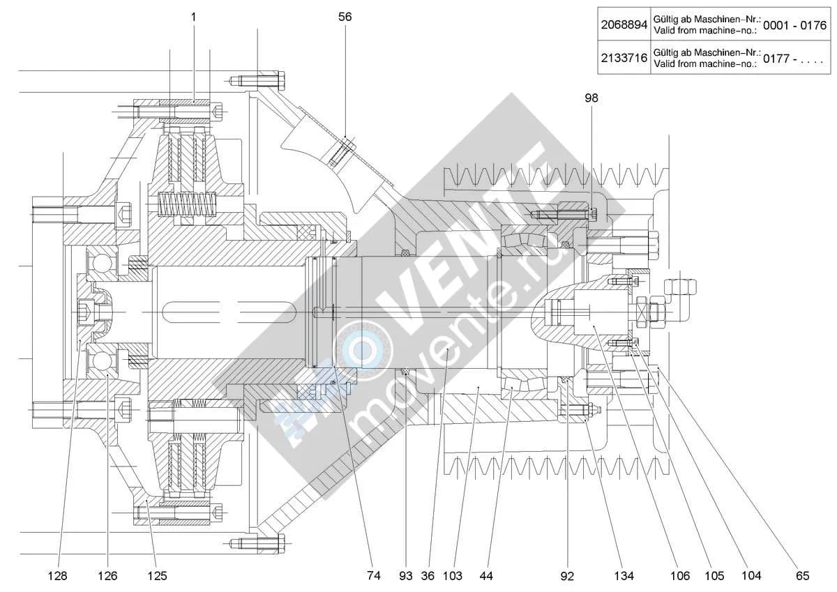 2135860 подшипник Wirtgen - Image 1