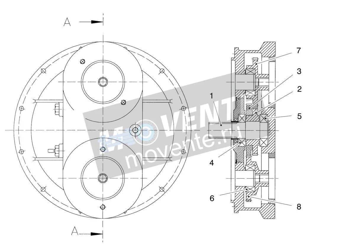 108682 подшипник Wirtgen - Image 1