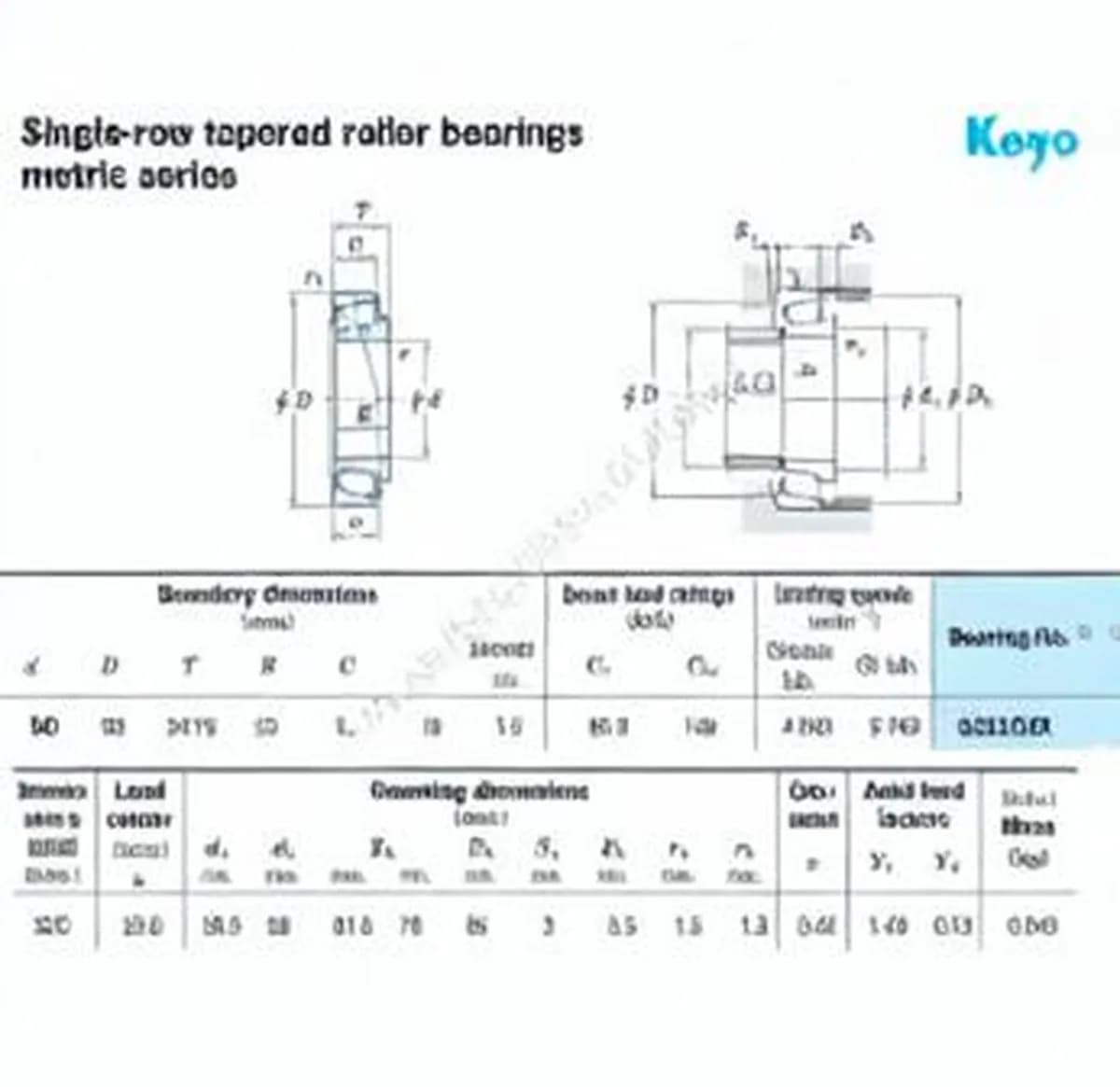 JTEKT 32210-JR-JTEKT - Image 1