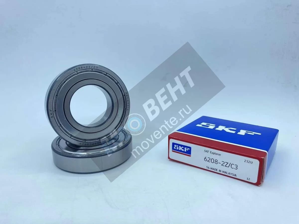 Подшипник SKF 6208 2Z/C3 - Image 1